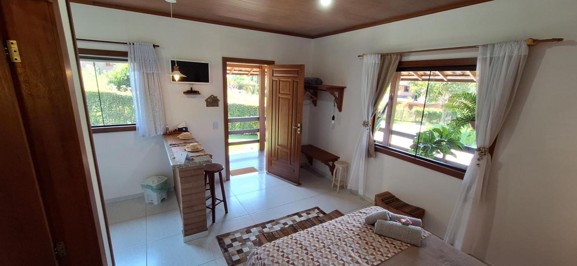 Chales Metanoia Sao Pedro da Serra  Habitación foto